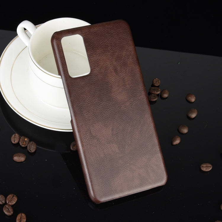 For Huawei Honor 30 Youth/Honor 30 Lite Shockproof Litchi Texture PC + PU Case