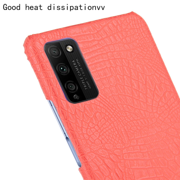 For Huawei Honor 30 Youth/Honor 30 Lite Shockproof Crocodile Texture PC + PU Case