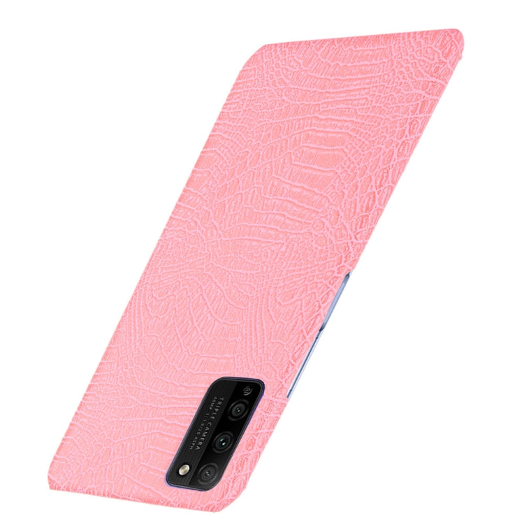 For Huawei Honor 30 Youth/Honor 30 Lite Shockproof Crocodile Texture PC + PU Case