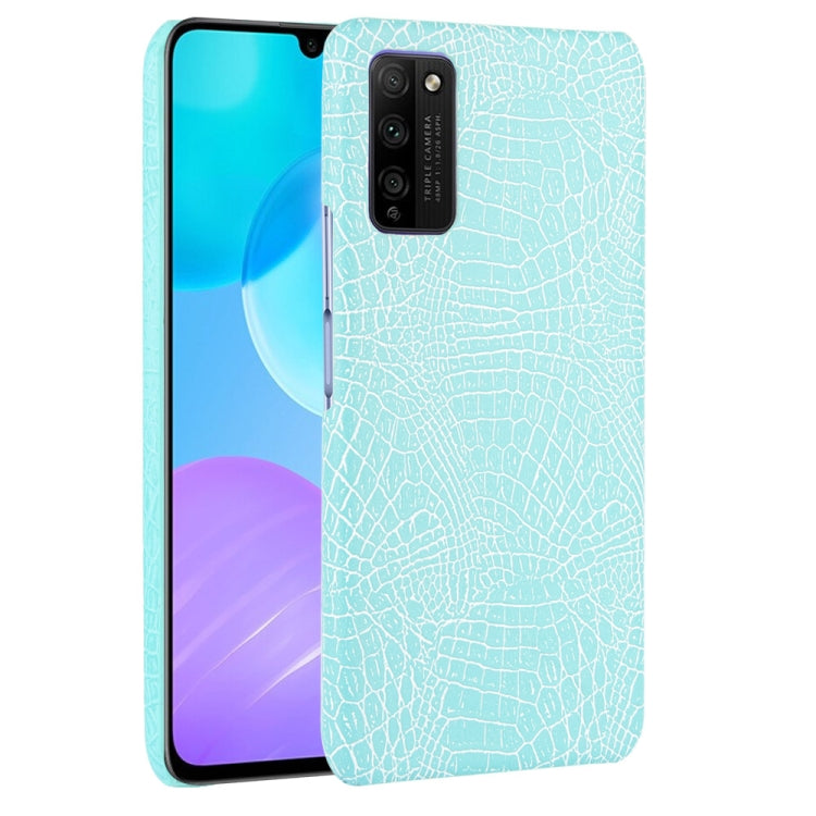 For Huawei Honor 30 Youth/Honor 30 Lite Shockproof Crocodile Texture PC + PU Case