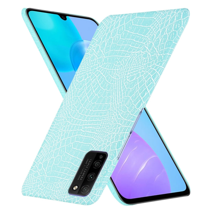 For Huawei Honor 30 Youth/Honor 30 Lite Shockproof Crocodile Texture PC + PU Case