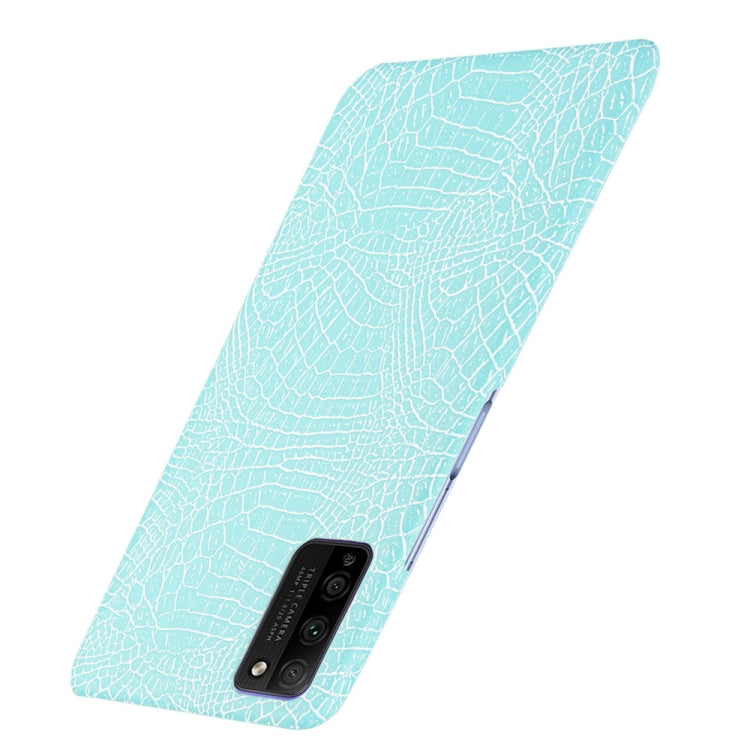 For Huawei Honor 30 Youth/Honor 30 Lite Shockproof Crocodile Texture PC + PU Case