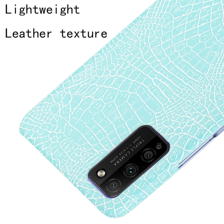 For Huawei Honor 30 Youth/Honor 30 Lite Shockproof Crocodile Texture PC + PU Case