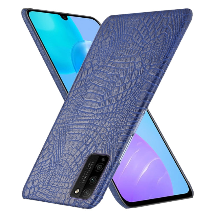 For Huawei Honor 30 Youth/Honor 30 Lite Shockproof Crocodile Texture PC + PU Case