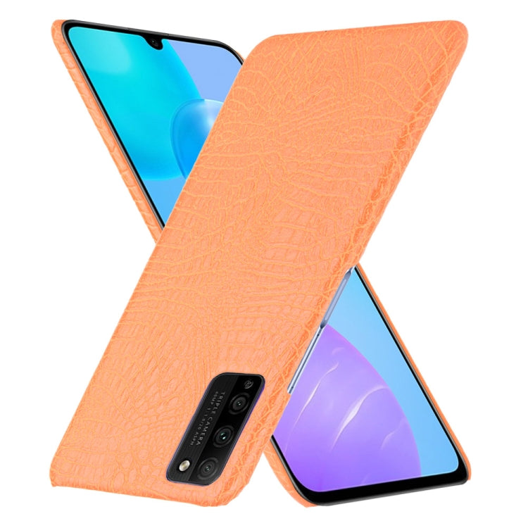 For Huawei Honor 30 Youth/Honor 30 Lite Shockproof Crocodile Texture PC + PU Case