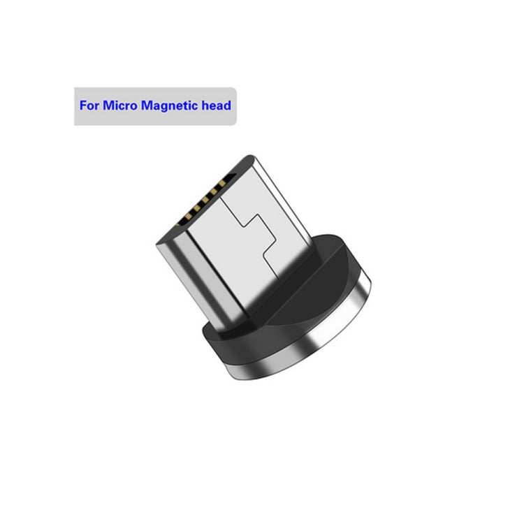 USB to Micro USB Magnetic Suction Colorful Streamer Mobile Phone Charging Cable, Length: 1m