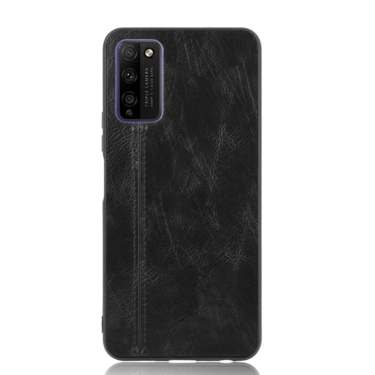 For Huawei Honor 30 Youth/Honor 30 Lite Shockproof Sewing Cow Pattern Skin PC + PU + TPU Case