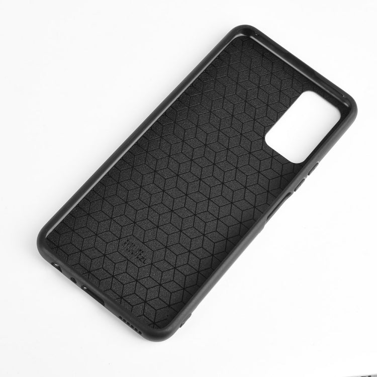 For Huawei Honor 30 Youth/Honor 30 Lite Shockproof Sewing Cow Pattern Skin PC + PU + TPU Case