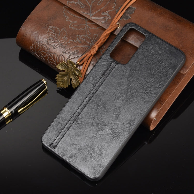 For Huawei Honor 30 Youth/Honor 30 Lite Shockproof Sewing Cow Pattern Skin PC + PU + TPU Case
