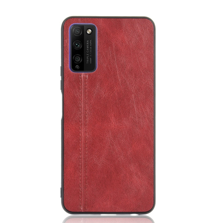 For Huawei Honor 30 Youth/Honor 30 Lite Shockproof Sewing Cow Pattern Skin PC + PU + TPU Case