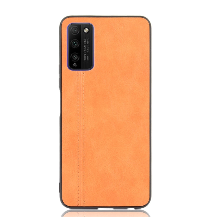 For Huawei Honor 30 Youth/Honor 30 Lite Shockproof Sewing Cow Pattern Skin PC + PU + TPU Case