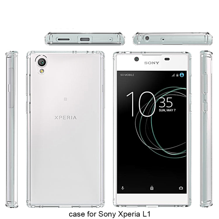 Scratchproof TPU + Acrylic Protective Case for Sony Xperia L1