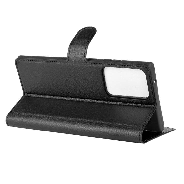 For Samsung Galaxy Note20 Ultra Litchi Texture Horizontal Flip Protective Case with Holder & Card Slots & Wallet