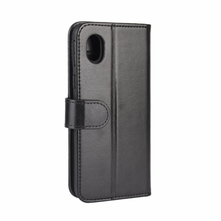 For Samsung Galaxy A01 Core / M01 Core R64 Texture Single Horizontal Flip Protective Case with Holder & Card Slots & Wallet& Photo Frame