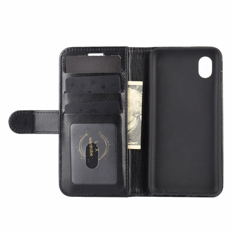 For Samsung Galaxy A01 Core / M01 Core R64 Texture Single Horizontal Flip Protective Case with Holder & Card Slots & Wallet& Photo Frame