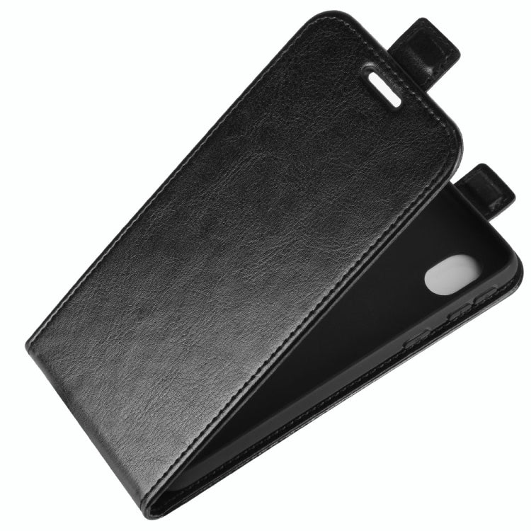 For Samsung Galaxy A01 Core / M01 Core R64 Texture Single Vertical Flip Leather Protective Case with Card Slots & Photo Frame