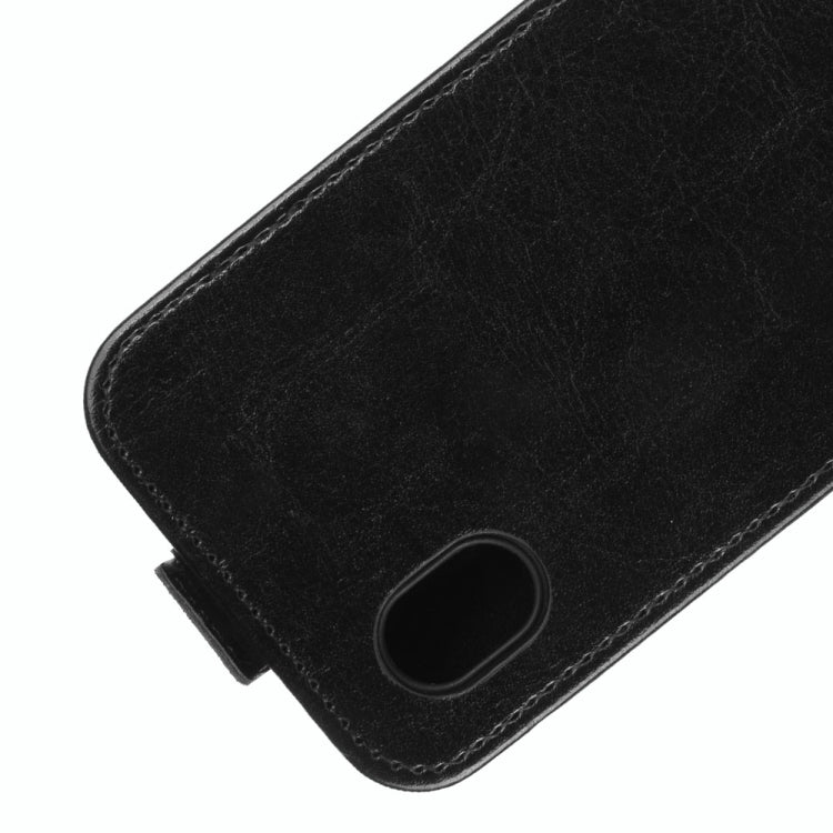 For Samsung Galaxy A01 Core / M01 Core R64 Texture Single Vertical Flip Leather Protective Case with Card Slots & Photo Frame