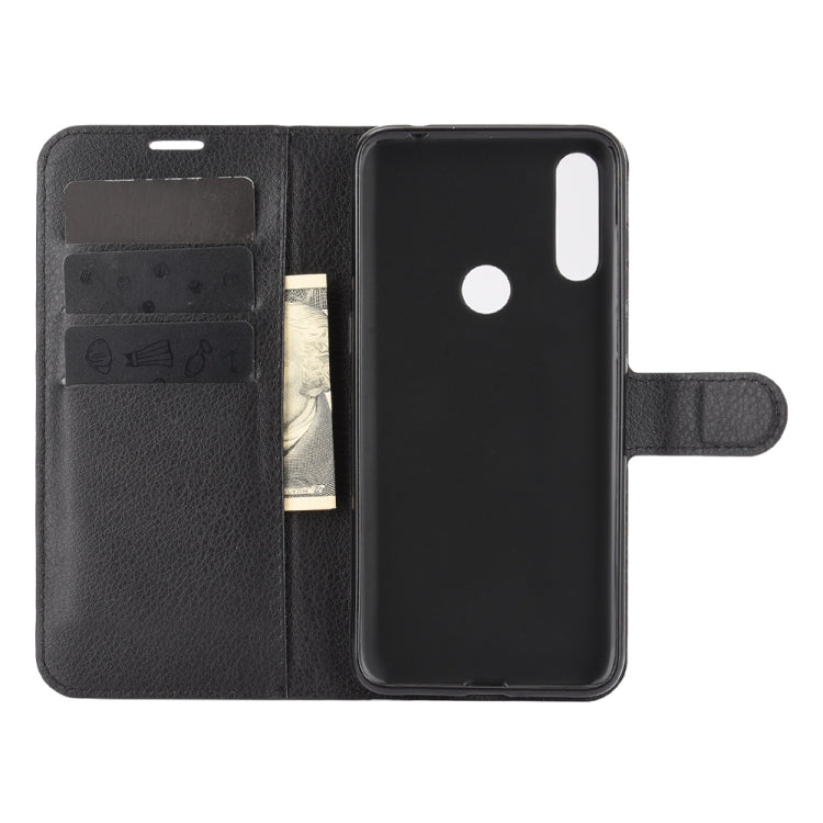 For Vodafone Smart V11 Litchi Texture Horizontal Flip Protective Case with Holder & Card Slots & Wallet