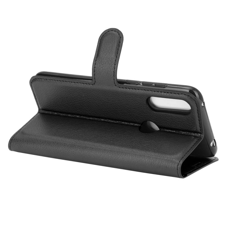 For Vodafone Smart V11 Litchi Texture Horizontal Flip Protective Case with Holder & Card Slots & Wallet