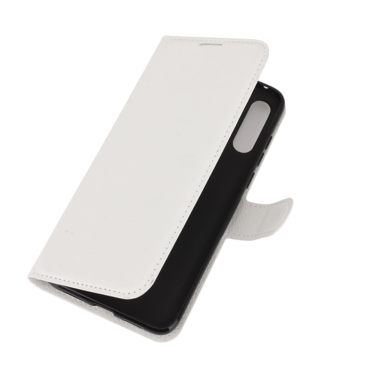 For Vodafone Smart V11 Litchi Texture Horizontal Flip Protective Case with Holder & Card Slots & Wallet
