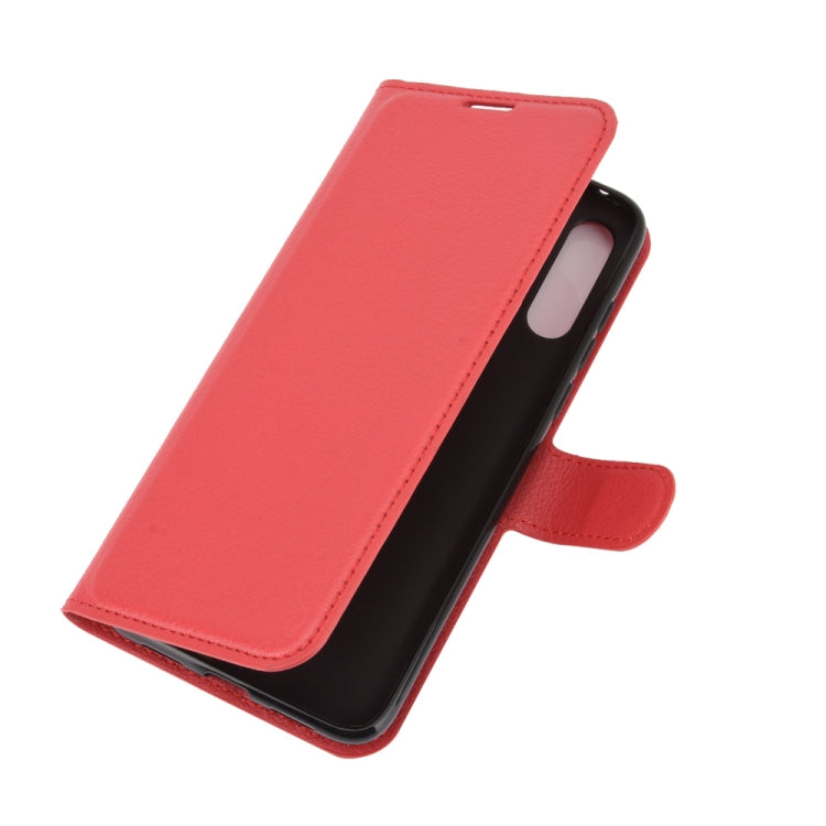 For Vodafone Smart V11 Litchi Texture Horizontal Flip Protective Case with Holder & Card Slots & Wallet