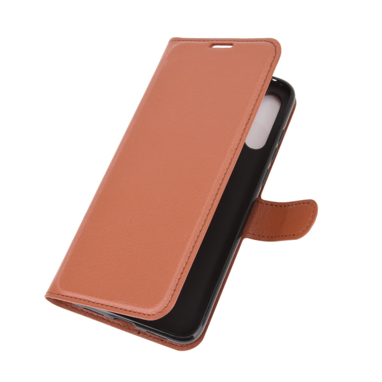 For Vodafone Smart V11 Litchi Texture Horizontal Flip Protective Case with Holder & Card Slots & Wallet