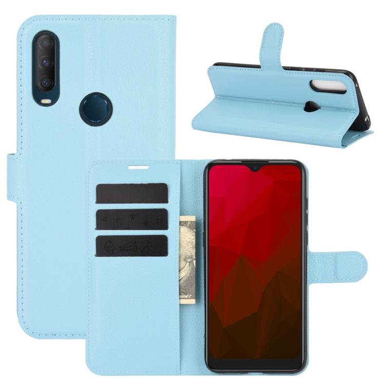 For Vodafone Smart V11 Litchi Texture Horizontal Flip Protective Case with Holder & Card Slots & Wallet