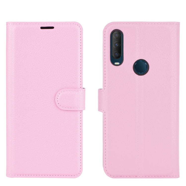 For Vodafone Smart V11 Litchi Texture Horizontal Flip Protective Case with Holder & Card Slots & Wallet