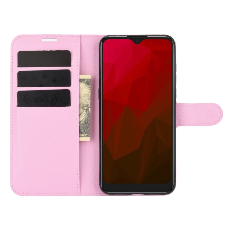 For Vodafone Smart V11 Litchi Texture Horizontal Flip Protective Case with Holder & Card Slots & Wallet