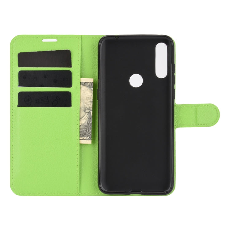 For Vodafone Smart V11 Litchi Texture Horizontal Flip Protective Case with Holder & Card Slots & Wallet