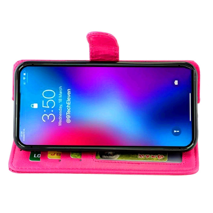 For iPhone 12 Pro Max Crazy Horse Texture Leather Horizontal Flip Protective Case with Holder & Card Slots & Wallet & Photo Frame