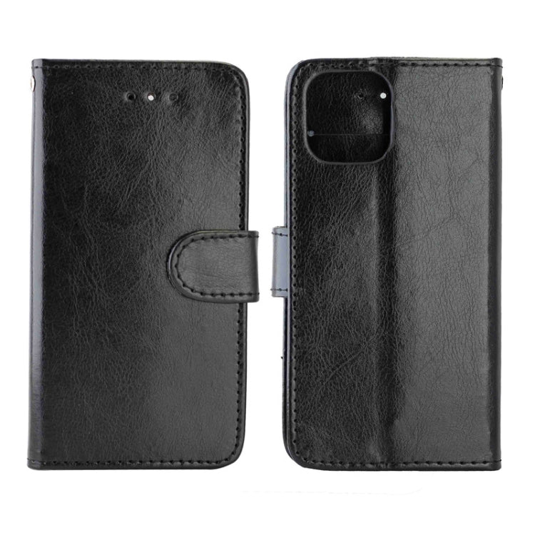 For iPhone 12 mini Crazy Horse Texture Leather Horizontal Flip Protective Case with Holder & Card Slots & Wallet & Photo Frame