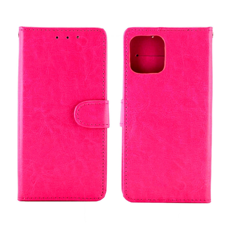 For iPhone 12 / 12 Pro Crazy Horse Texture Leather Horizontal Flip Protective Case with Holder & Card Slots & Wallet & Photo Frame