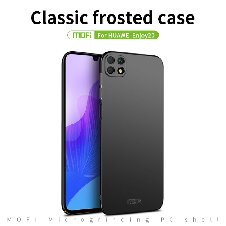 For Huawei Enjoy 20 MOFI Frosted PC Ultra-thin Hard Case