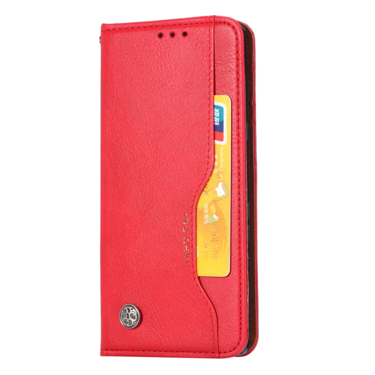 For iPhone 12 Pro Max Knead Skin Texture Horizontal Flip Leather Case with Photo Frame & Holder & Card Slots & Wallet