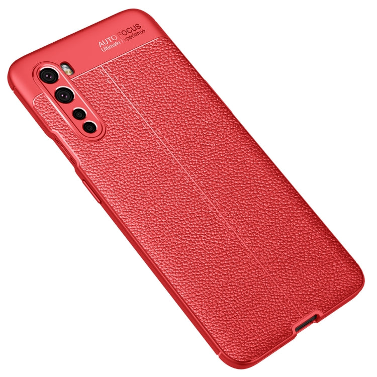 For OnePlus Nord Litchi Texture TPU Shockproof Case