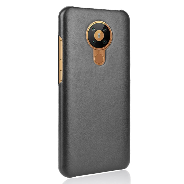 For Nokia 5.3 Shockproof Litchi Texture PC + PU Case