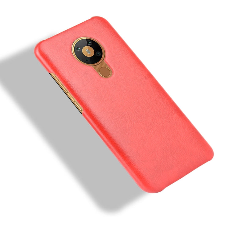 For Nokia 5.3 Shockproof Litchi Texture PC + PU Case