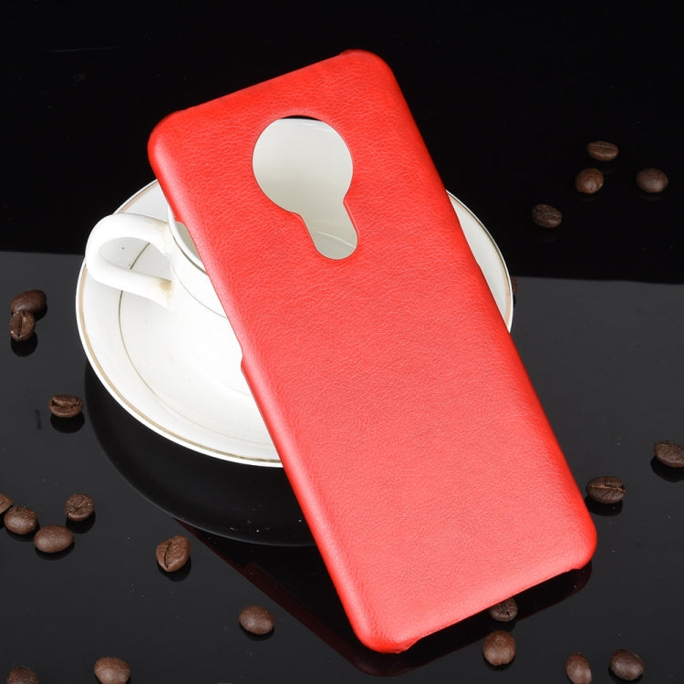 For Nokia 5.3 Shockproof Litchi Texture PC + PU Case