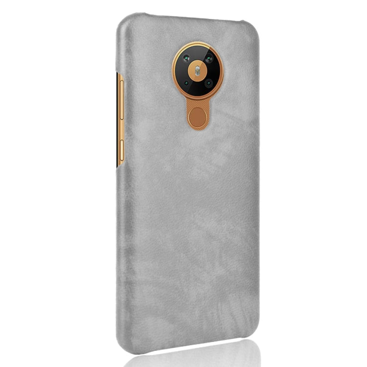 For Nokia 5.3 Shockproof Litchi Texture PC + PU Case