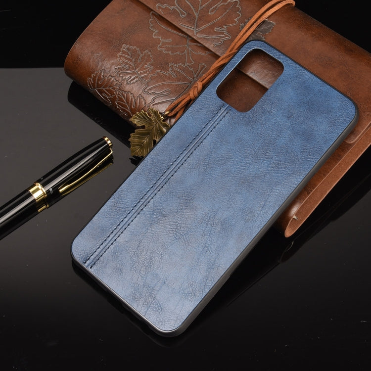 For Huawei Honor X10 Max 5G Shockproof Sewing Cow Pattern Skin PC + PU + TPU Case