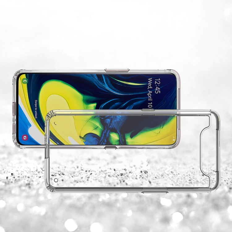 Scratchproof TPU + Acrylic Protective Case for Galaxy  A80/A90