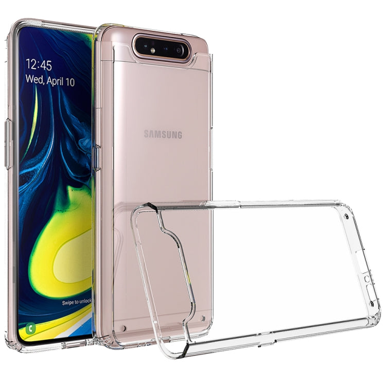 Scratchproof TPU + Acrylic Protective Case for Galaxy  A80/A90