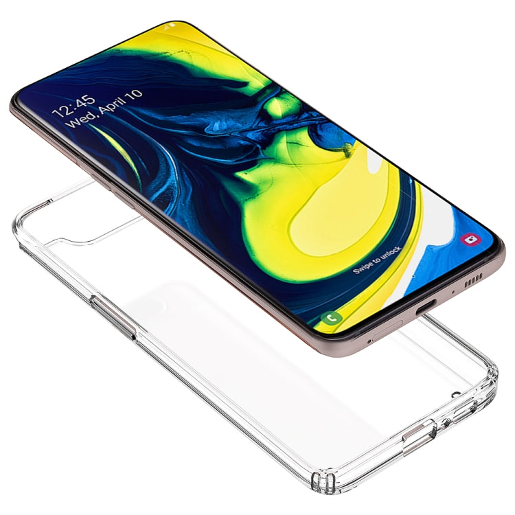 Scratchproof TPU + Acrylic Protective Case for Galaxy  A80/A90