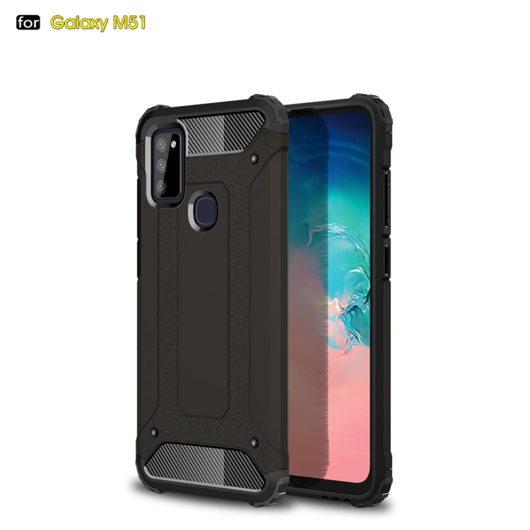 For Samsung Galaxy M51 Magic Armor TPU + PC Combination Case