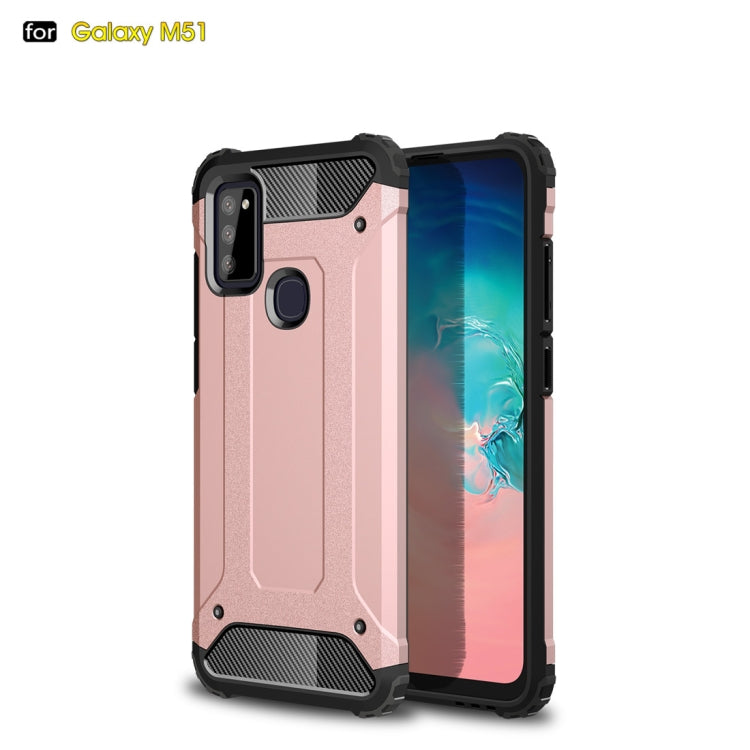 For Samsung Galaxy M51 Magic Armor TPU + PC Combination Case
