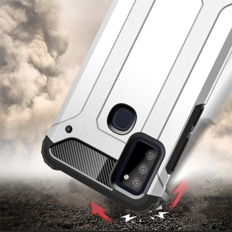 For Samsung Galaxy M51 Magic Armor TPU + PC Combination Case