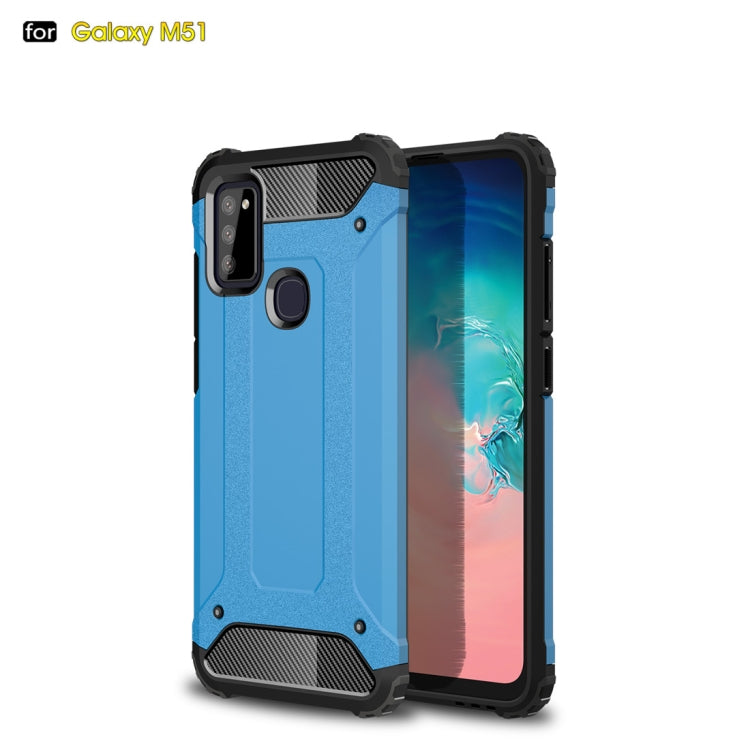 For Samsung Galaxy M51 Magic Armor TPU + PC Combination Case