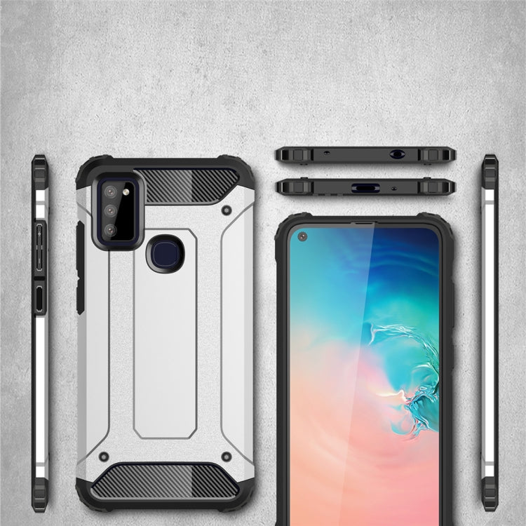 For Samsung Galaxy M51 Magic Armor TPU + PC Combination Case