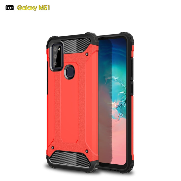 For Samsung Galaxy M51 Magic Armor TPU + PC Combination Case
